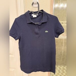Lacoste Dark Blue Polo Shirt size 34